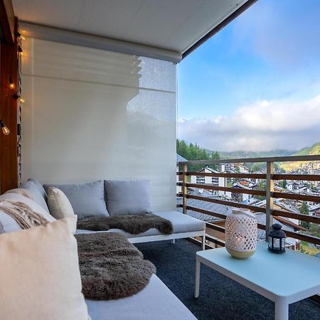 Modern Apartment With View Over Zermatt Bagian luar foto